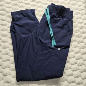 Womens Figs Zamora High Waisted Jogger Scrub Pants Size L /Tall